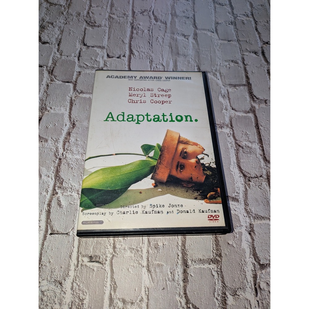 Adaptation DVD Superbit Nicolas Cage Meryl Streep Spike Jonze Movie